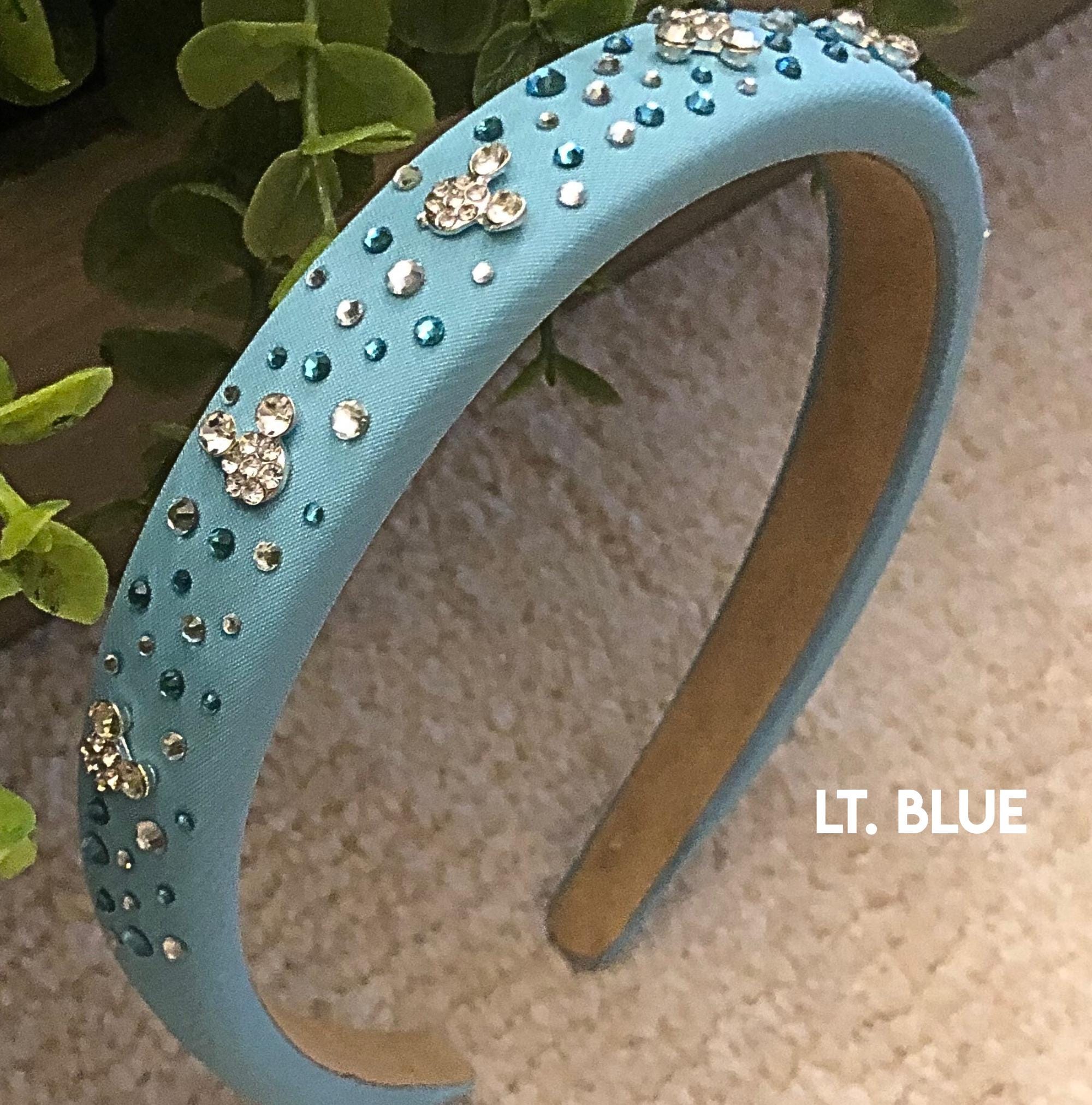 Jeweled Headbands with Hidden Mickey Jewels – Sparkly Disney-Inspired Hair Accessory