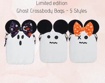 Mickey & Minnie Ghost Crossbody Bag – Halloween Disney Purse