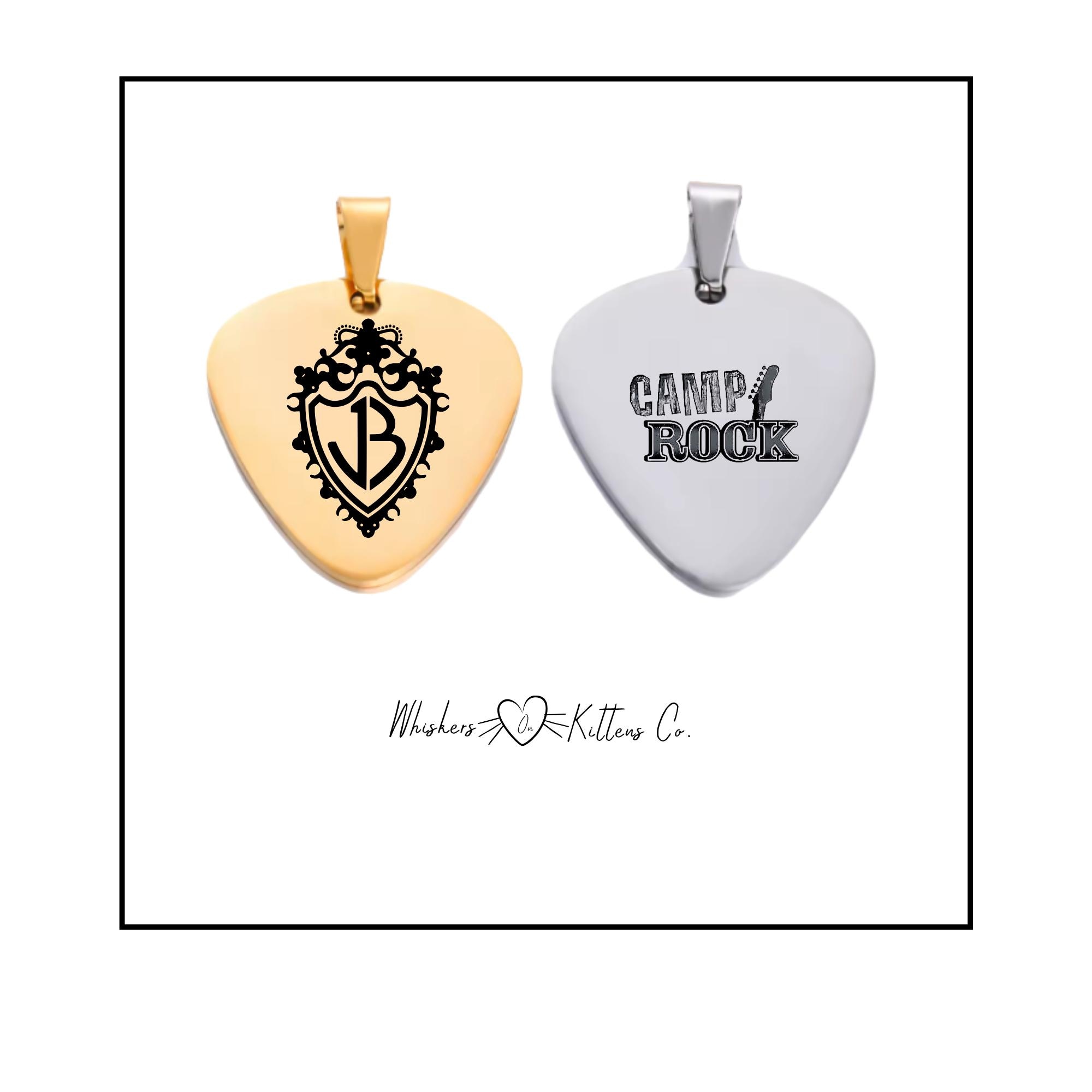 Brothers Guitar Pick Pendant Camp Necklace Keychain - Etsy