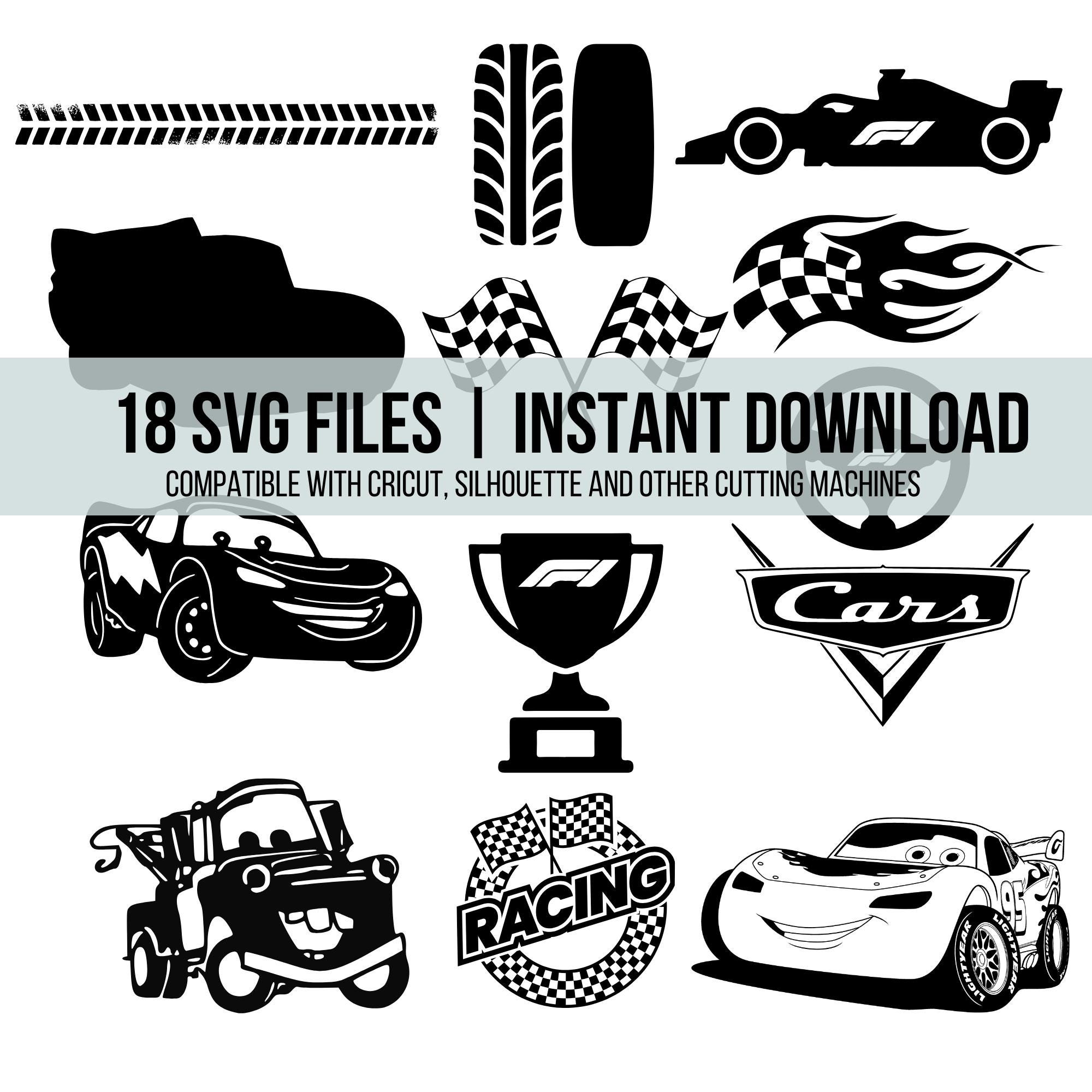 Car In Svg Cars SVG Digital Files - Instant Download - Etsy UK
