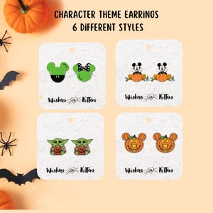 Halloween Character Earrings