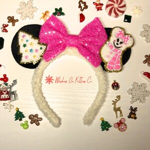 Snowman Mouse Ears | Christmas Theme Mouse Ears Headband