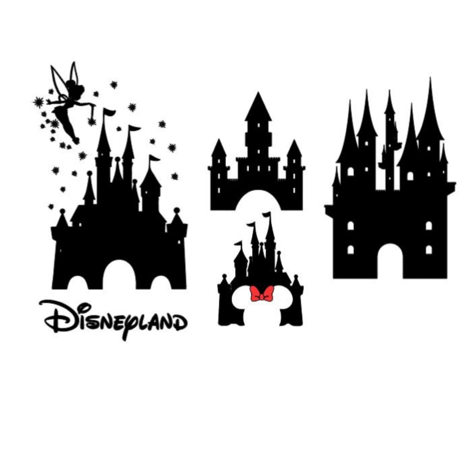 Magical Princess Theme Park Castle Svg Digital Files Instant Etsy 