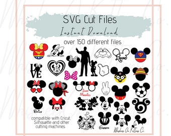 Magic Mice Mouse Character SVG Digital Files - Instant Download