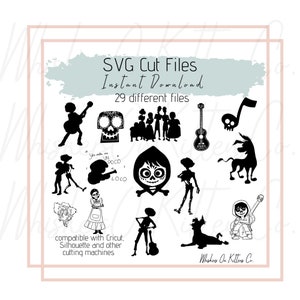 COCO SVG Digital Files - Instant Download