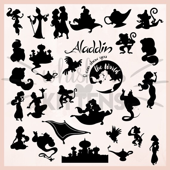 Aladdin Svg Digital Files Instant Download Etsy 日本