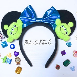 Character Mouse Ears Headband | Toy Story Aliens Style Ears | Alien Mouse Ears Headband