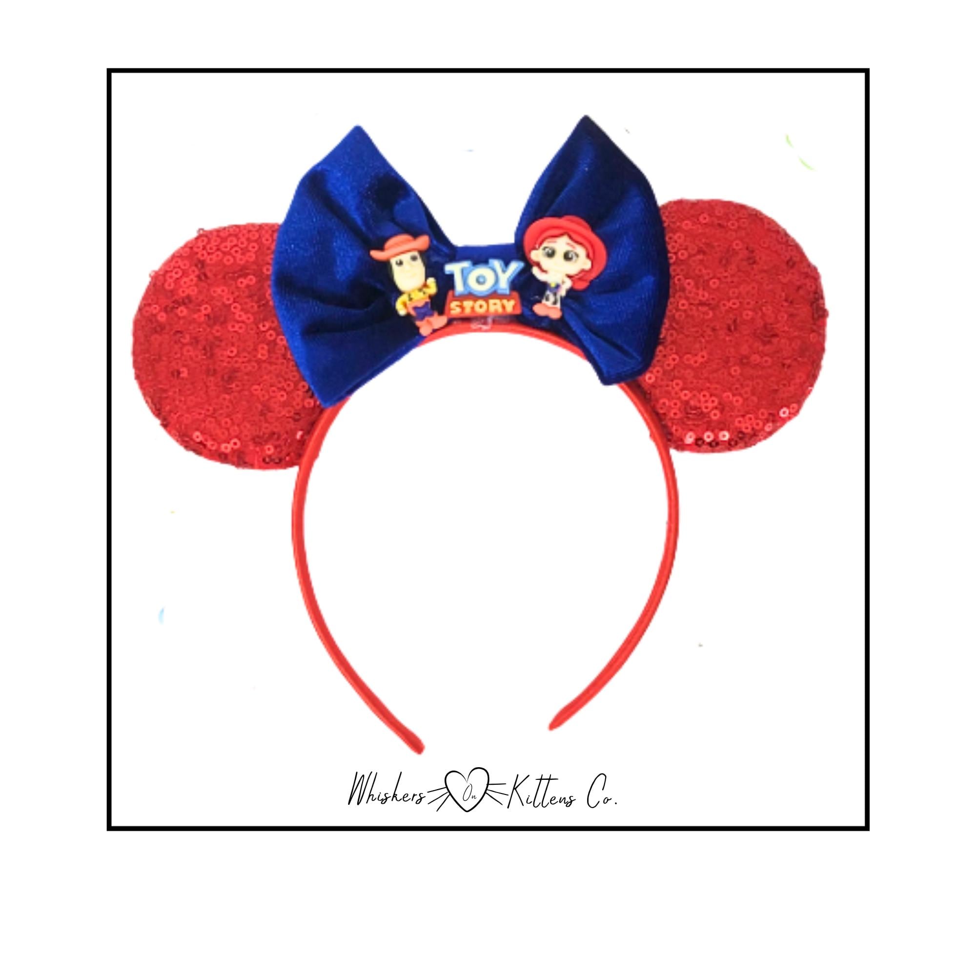 Toy Story inspired Woody Jessie red bow Ears headband and matching scrunchie set Toy Story Woody Jessie Inspired Minnie Mouse | Mercari main image 4