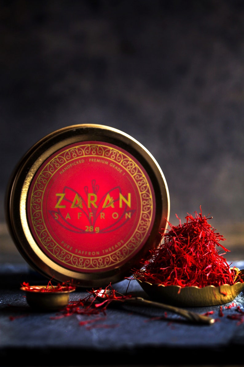 Zaran Saffron, OUNCE/28 Grams Superior Saffron Threads premium Grade