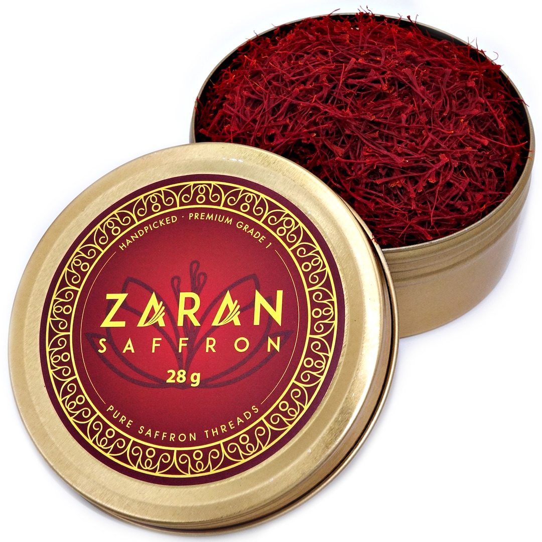 Zaran Saffron, OUNCE/28 Grams Superior Saffron Threads premium Grade