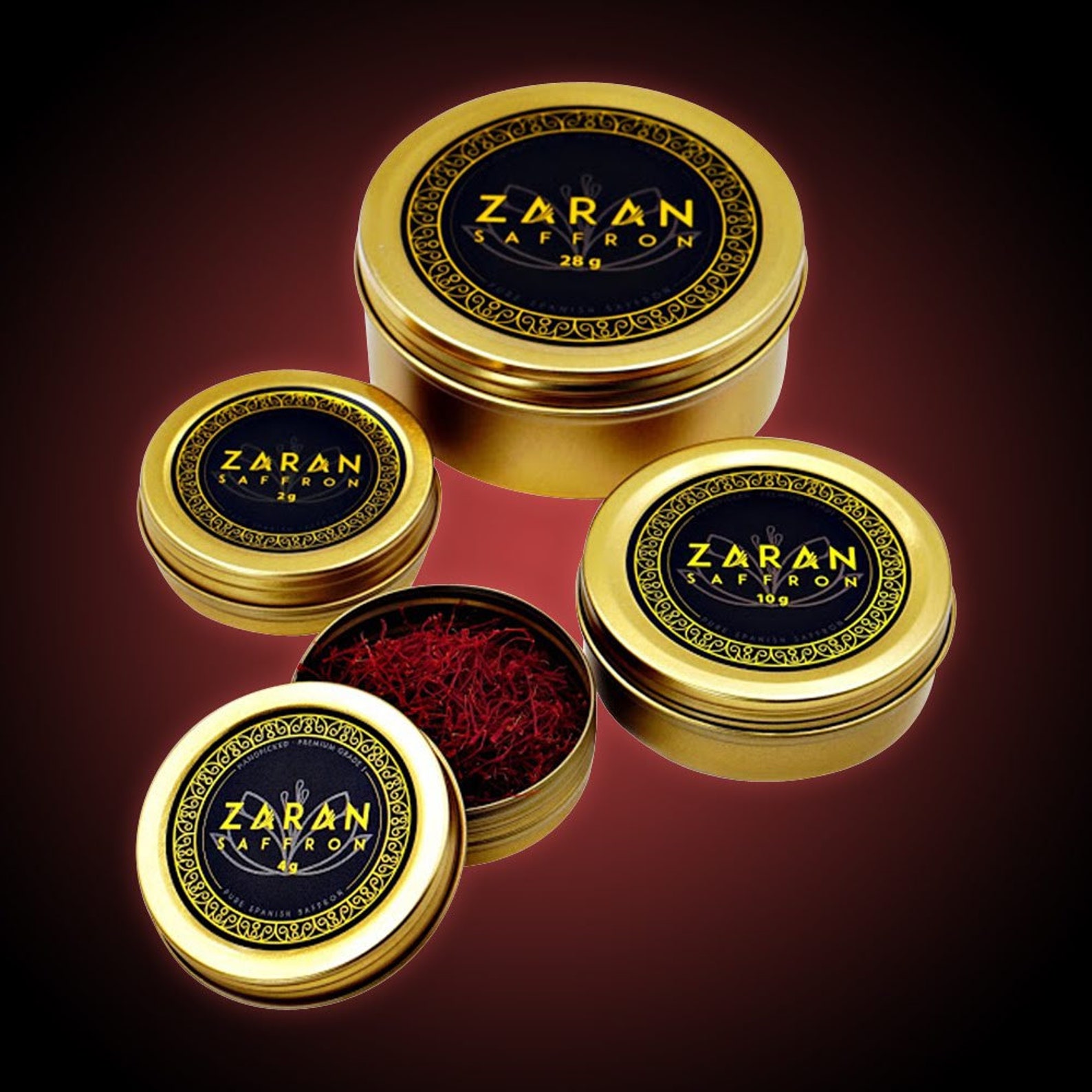 Zaran Saffron 10 Gramos Hilos de Azafrán Español Superior Etsy España