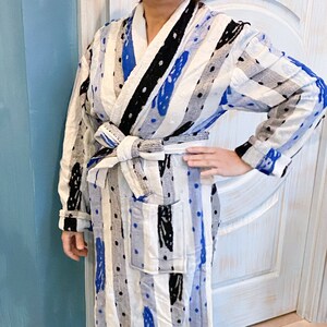 Pure Turkish Cotton Bathrobe, Soft Bathrobe, Cotton Robe,spa robe, womens robe, Dressing gown,Christmas gift