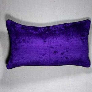Silk Velvet 14X24 Ikat Pillow Cover | Bohemian pillow | Velvet Ikat Pillow | Decorative Pillow Cover | Double Sided Ikat Pillow