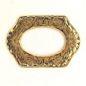 5 pcs. of Miniature Metal Frame-P-55, Antique Gold plated