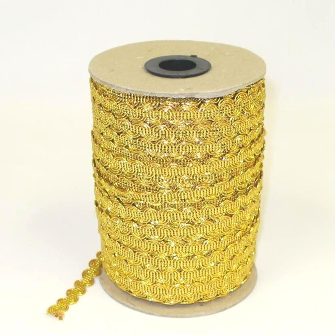 Metallic Rope Braid Metallic Gold Braid - 3yd for 3.75 - Etsy