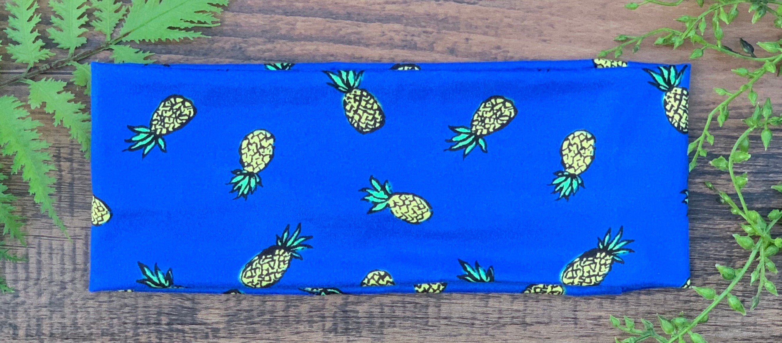 Headband Royal Blue Pineapple - Etsy