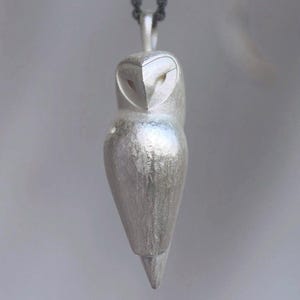 Silverugglehänge, tungt ugglehänge, silverbekymmersten, silverugglependel, nattens beskyddare, visdomens uggla (beställs)