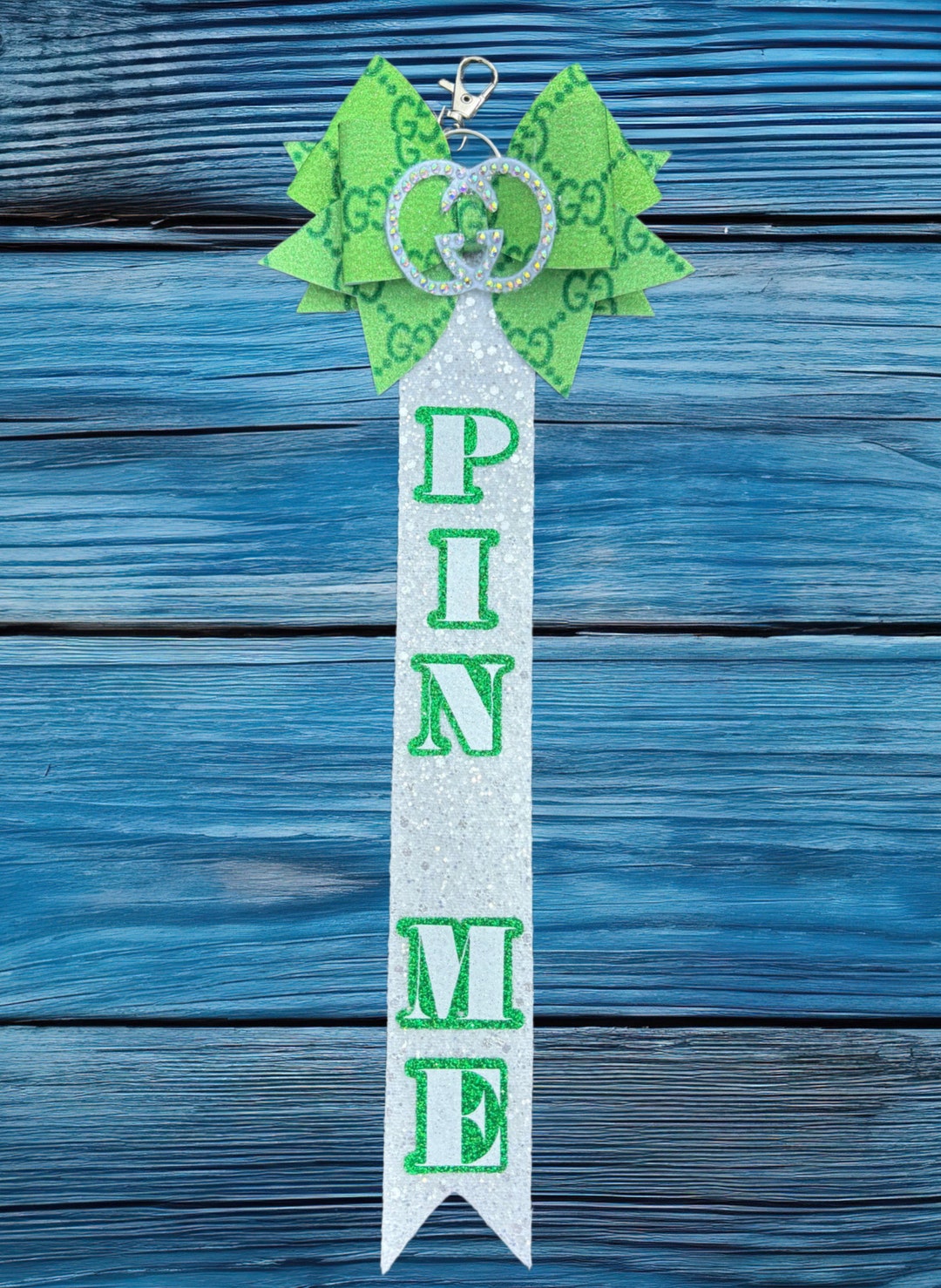 Pin Me Ribbon// Pin Me Cheer// Pin Me Bag Tag //pin Me Cheer ...