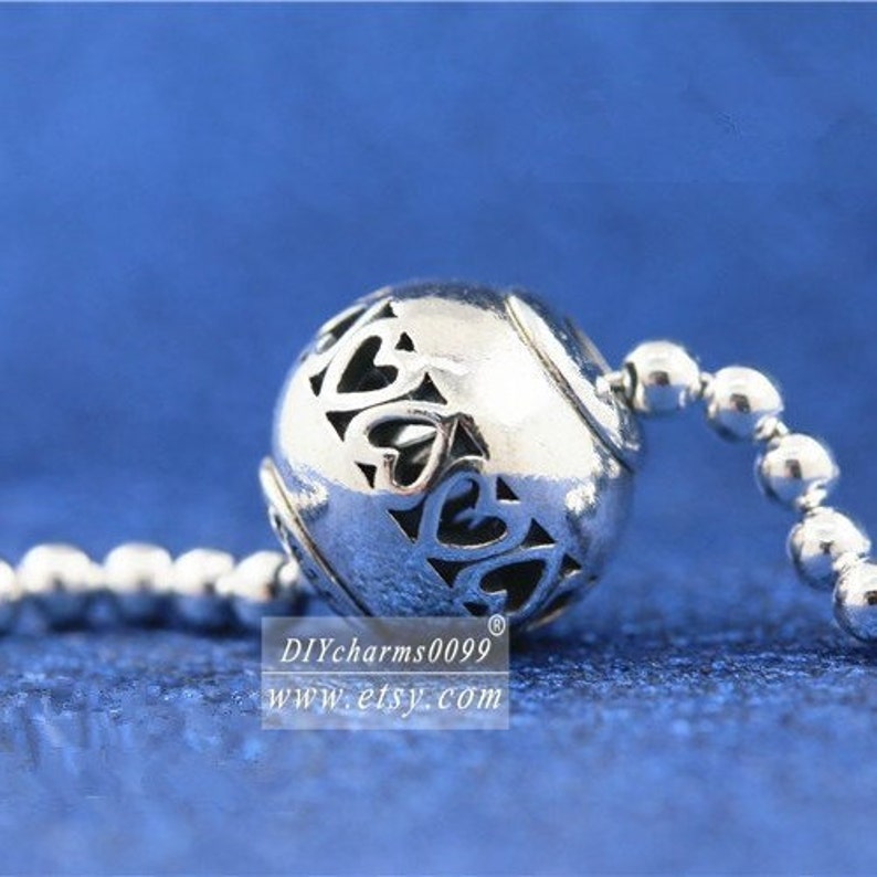 2016 Spring Release Essence Collection Sterling Silver LOVE Charm Small Hole Charm ONLY Compatible Essence Bracelet
