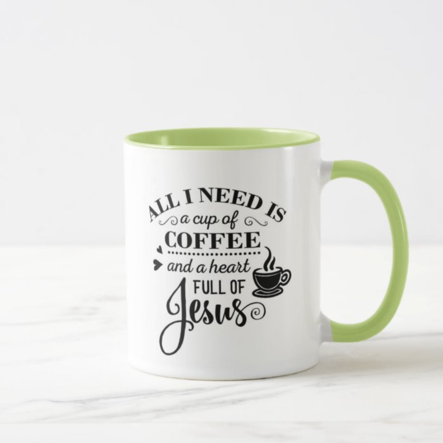 Coffee and Jesus 11oz Coffee Mug - Etsy
