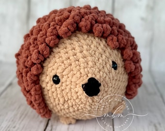 Crochet Hedgehog Plushie