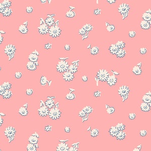 The English Garden Collection Liberty London Fabric Tumbling Daisy 100% Cotton Colour Variations Disponibles Fat Quarters, Half Metre, Metres