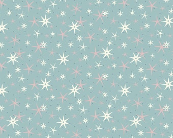 green Christmas fabric Festive cheer green cotton fabric from Liberty fabrics sold by the fat quarter and metre
