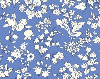 Tissu Liberty Fruit Collection de la collection Orchard Garden 100 % coton Variations de couleurs disponibles Gros quartiers, demi-mètre, mètres