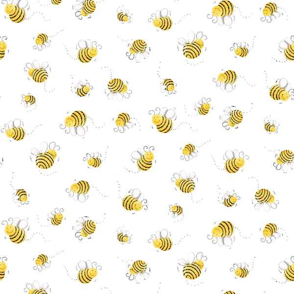 The World of Susy Bee Susybee White Quilting Fabric 100% Cotton Colour Variations Available Fat Quarter