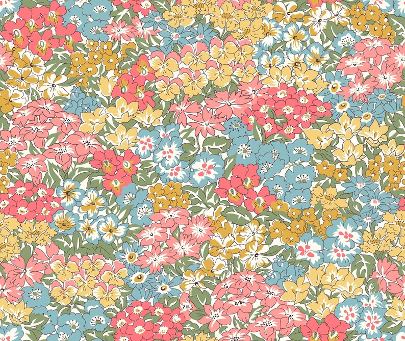 The Orchard Garden Collection Liberty Fabric Wisely Grove 100 Etsy