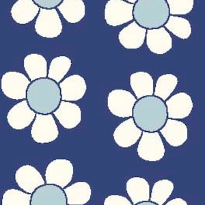 Liberty Carnaby Daisy Dot A 100% Lasenby Cotton Available Fat Quarters, Half Metre, Metres