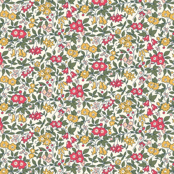 The Cottage Garden Collection Liberty London Fabric Forget Me Not 100% Cotton Colour Variations Available Fat Quarters, Half Metre, Metres