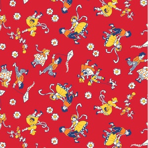 Vintage Style Washington Street Studios Quilting Fabric 100% Cotton Fat Quarters