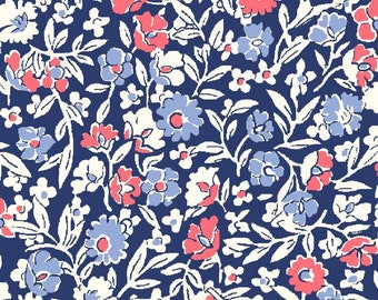 The Orchard Garden Collection Liberty Fabric Primula Dawn 100% Cotton Colour Variations Available Fat Quarters, Half Metre, Metres