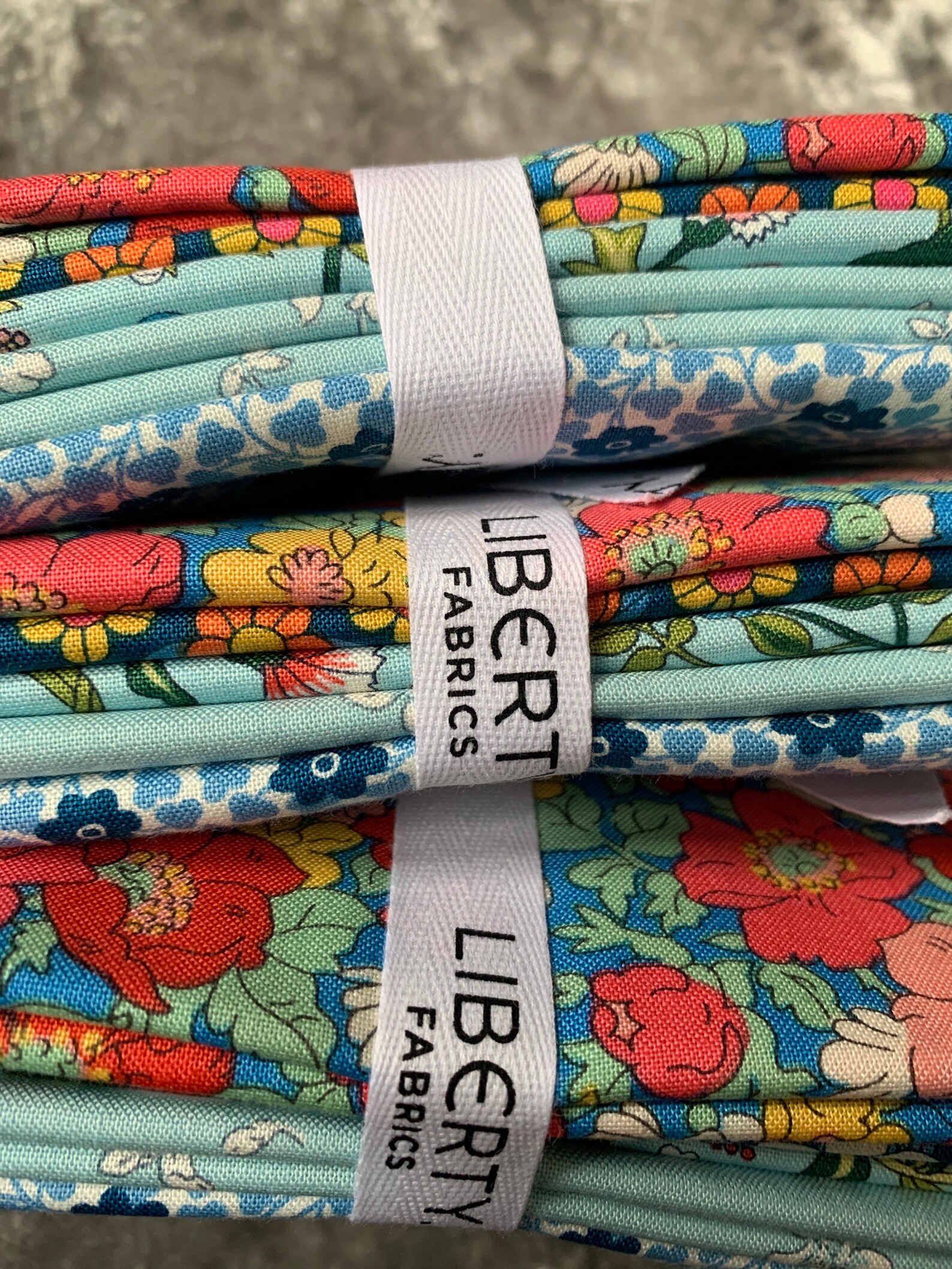 Liberty Flower Show Midsummer Bundle 5 Fabrics 100 Lasenby Etsy UK