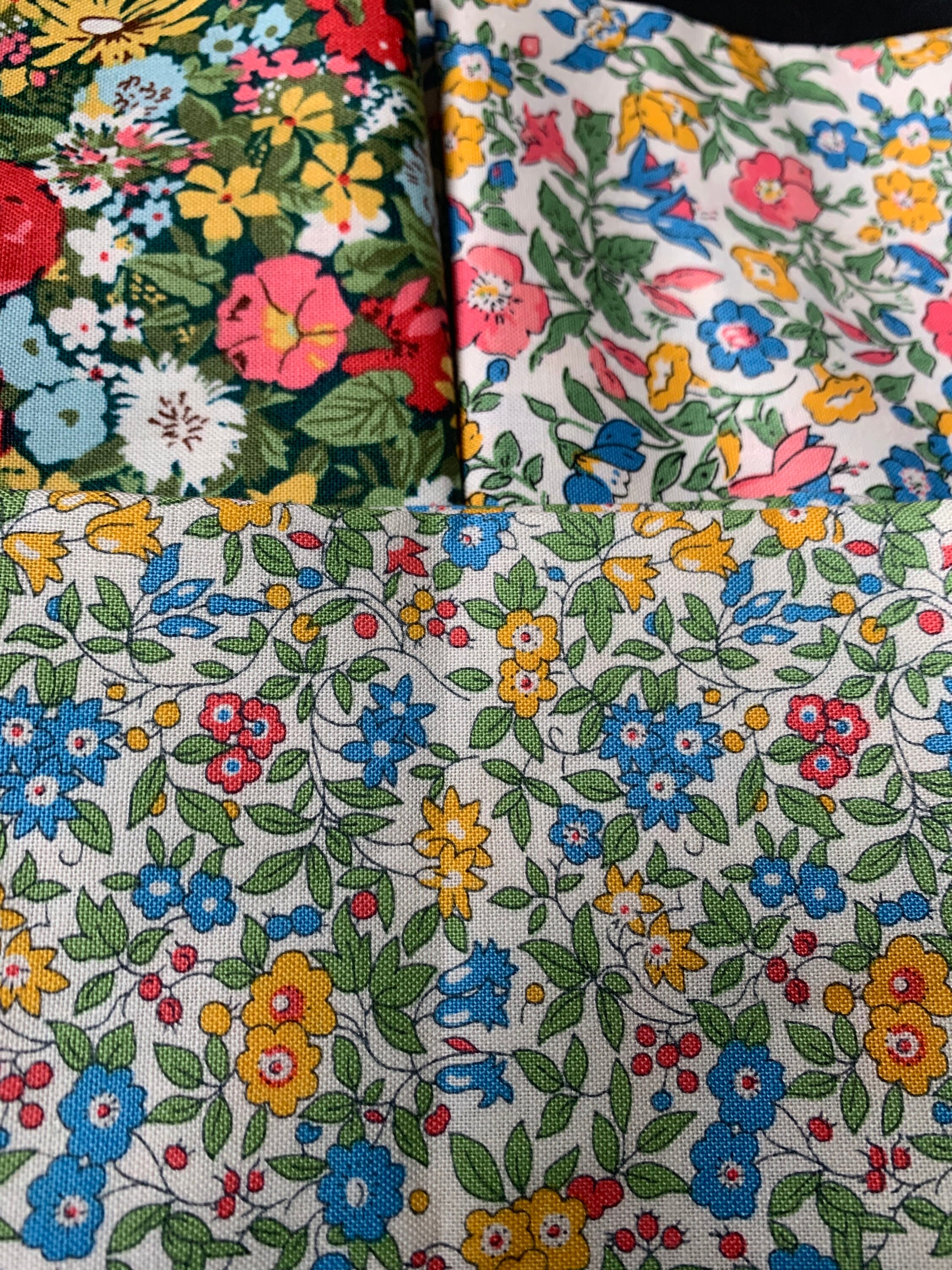 Liberty Flower Show Midsummer Bundle 5 Fabrics 100 Lasenby Etsy UK