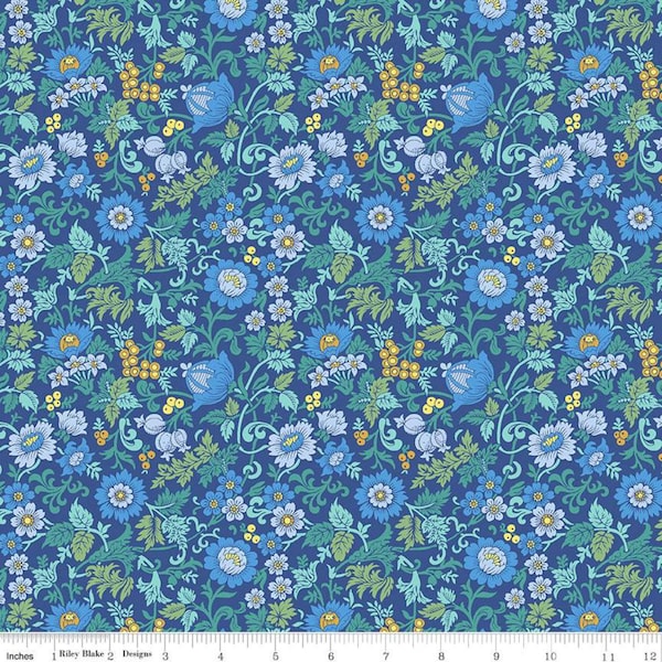 Liberty The Artist's Home Garden Sketchbook Annabelle Bailey Collection Quilting Fabric 100% Cotton Colour Variations Available Fat Quarter