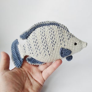 Tilapia fish, stuffed sea animal, sea creature lovers gift