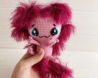 Axolotl lover gift, sea animals lovers gift, kids present