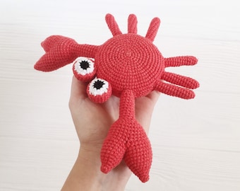 Crab toy, sea creatured lovers gift