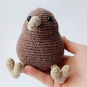 Kiwi stuffed toy, bird lover gift