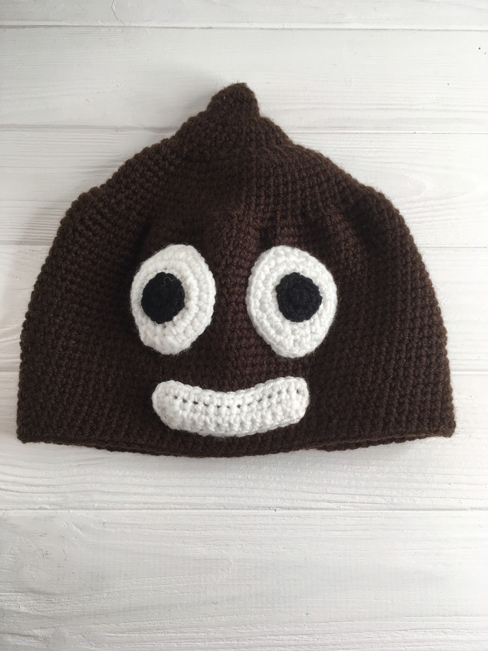 Toilet hat knitted poop hat crochet crap head hat prank | Etsy