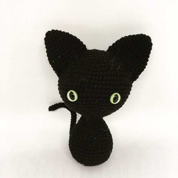 halloween black cat stuffed animal