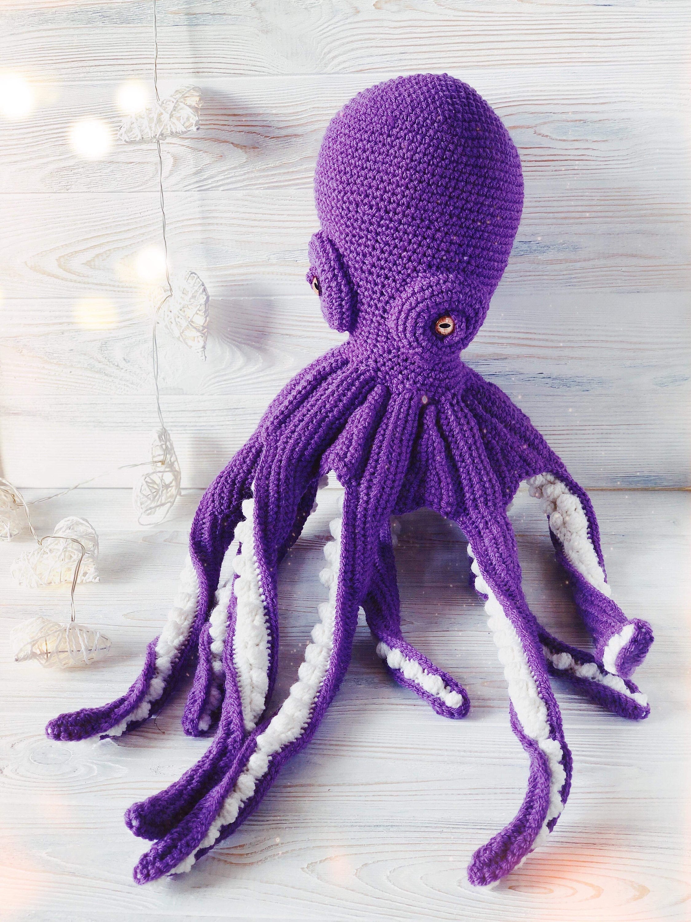 Purple octopus sales stuffed animal