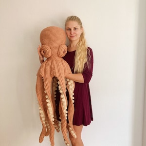 giant stuffed octopus