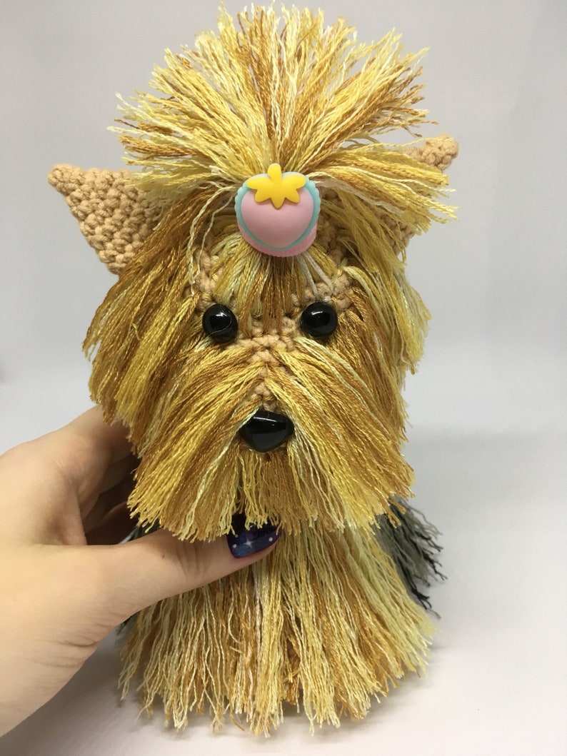 Crochet amigurumi Yorkshire terrier chien yorkie en peluche Etsy