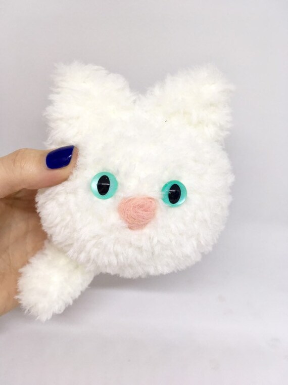fluffy cat toy