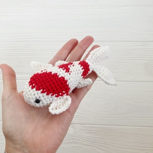 Koi fish small, stuffed sea animal, sea creature lovers gift