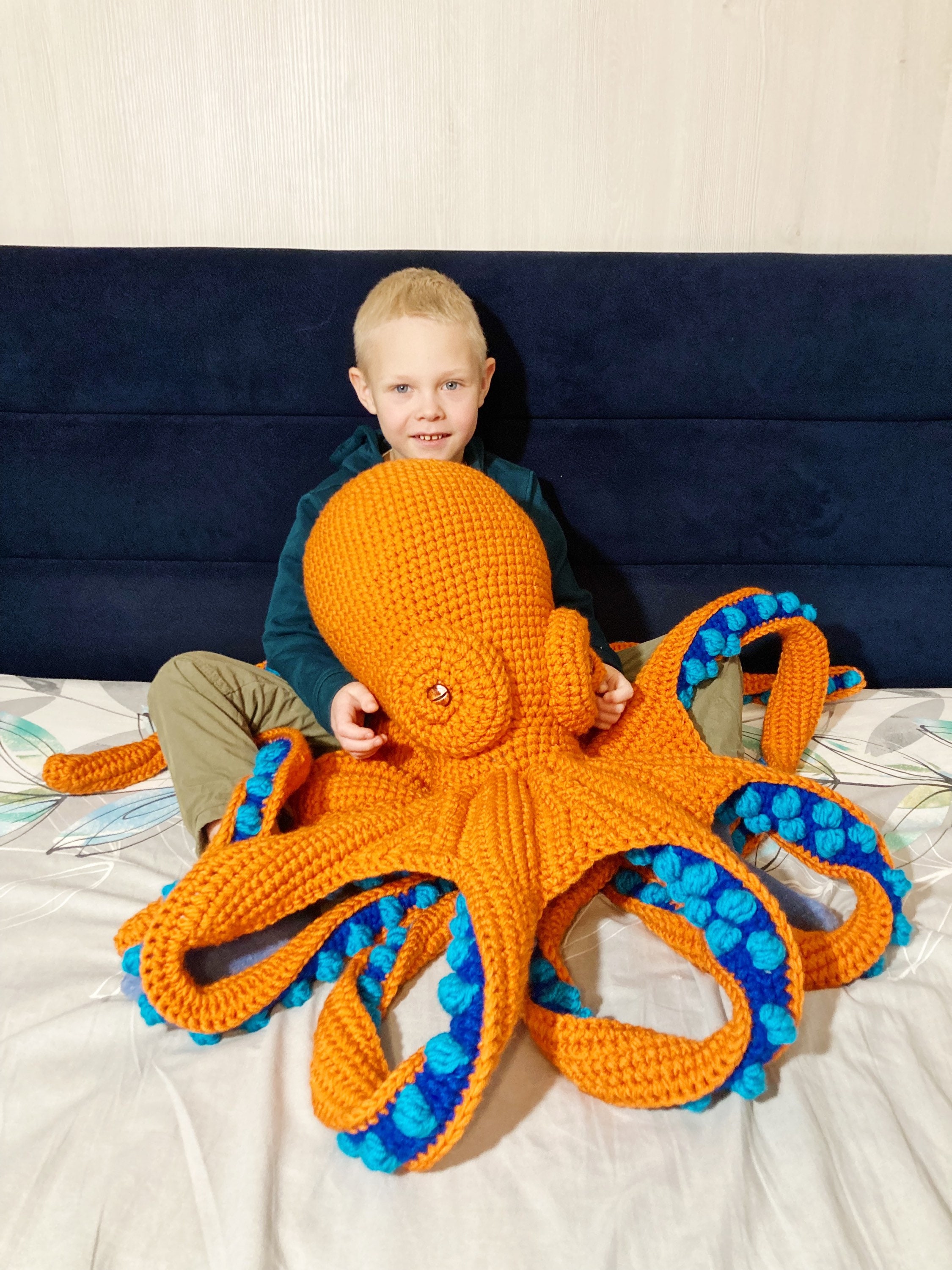 octopus shaped pillow