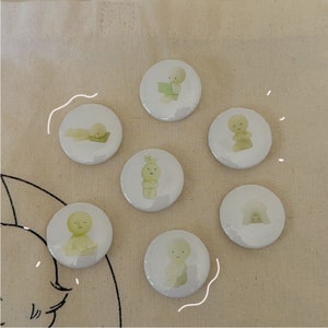 Smiski Pins